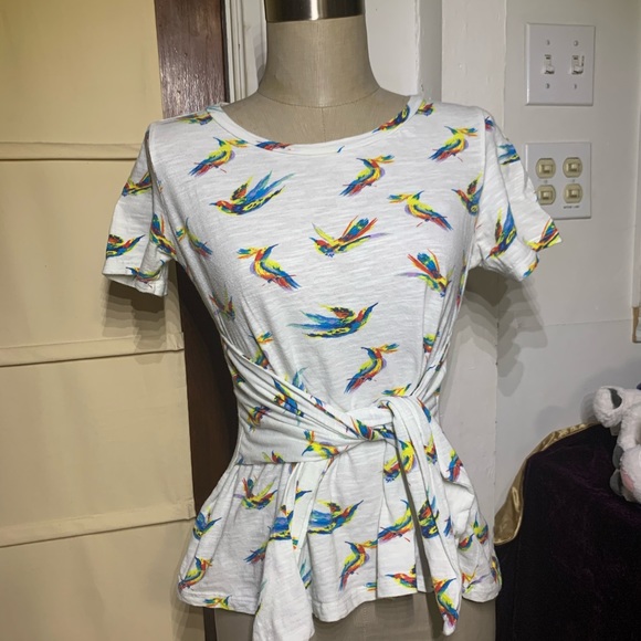 Anthropologie Pajaro Tie-waist top XS - Picture 6 of 15